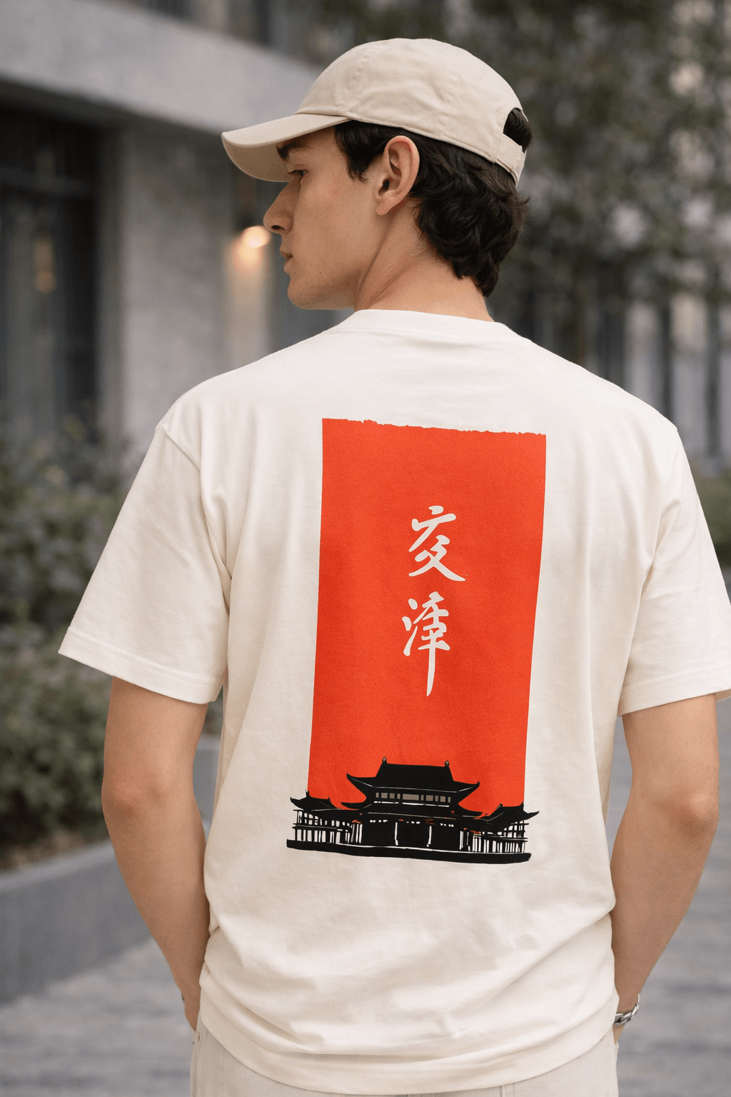 Zen & Conflict Oversized T-Shirt White - Image 5