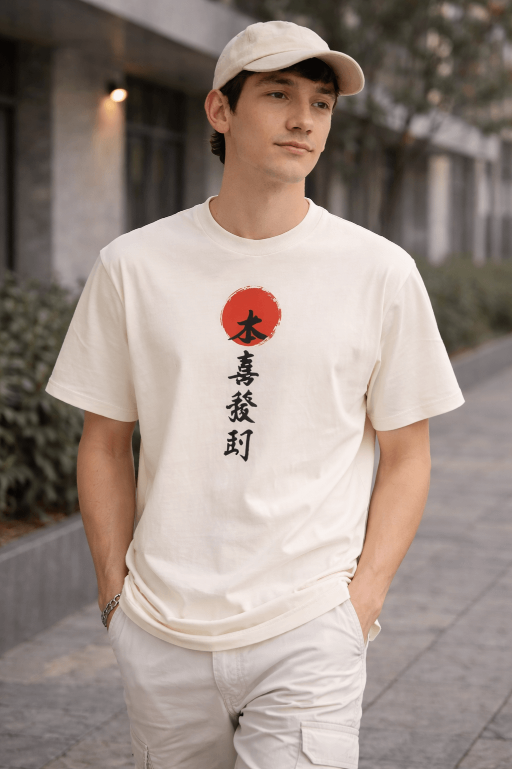 Zen & Conflict Oversized T-Shirt White - Image 7