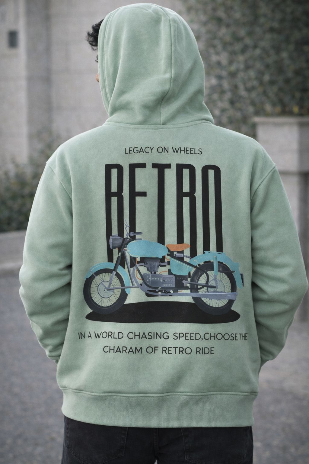 Classic Moto Hoodie - Image 4